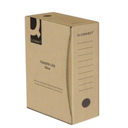 Conteneur en carton pour documents A4 120x339x298 mm sans acide brun
