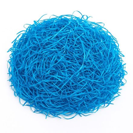 copeaux de cave décoratifs en laine de bois 500g Turquoise pour cadeaux