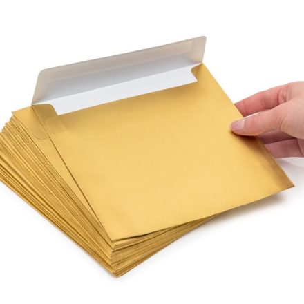 Enveloppes décoratives carrées K4 HK 165x165 mor sportif 120 g, 50 pcs