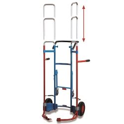 Chariot à brouette télescopique en acier 8 pcs 200 kg SK-710.306