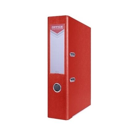 Segrégateur A4 75 mm bureau de base rouge avec mécanisme de levier