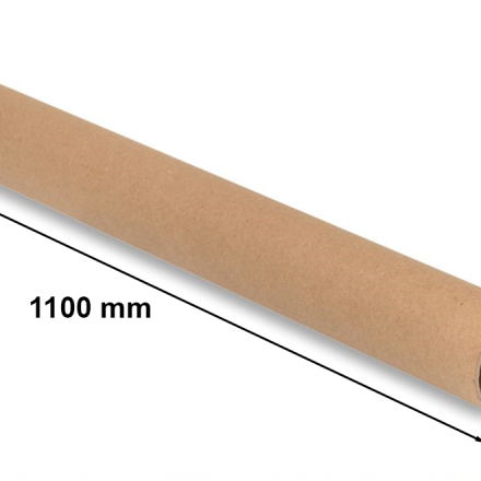 Tube en carton B0 pour affiches 70 mm mur 2 mm Dn 1100 mm