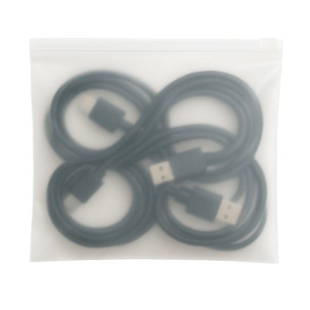 Sachets à fermeture zip avec fermeture éclair, mat 250x200 mm, 20 Des pcs. 70um