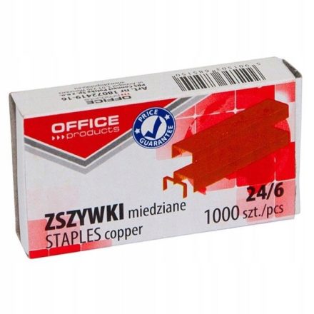 Produits de bureau Agrafes 24/6 mmétal de bureau 1000 pcs