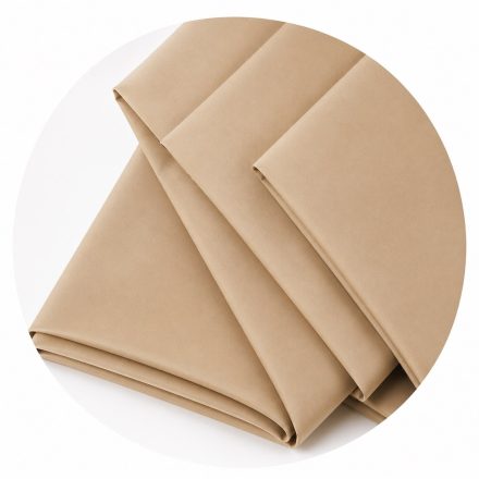 Papier lisse en soie 50x75cm Papier décoratif Bronze Kraft - 240 Feuilles