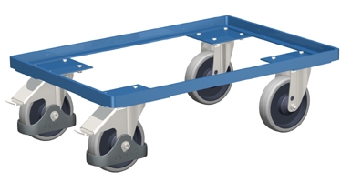 Voiture de transport Euro-plateforme sans expansion 250 kg 630 x 420 mm