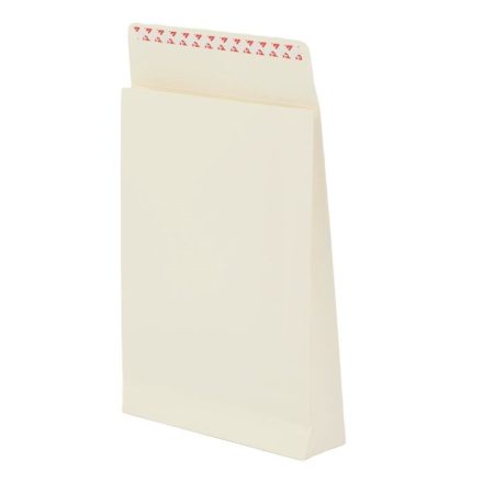 Enveloppe en carton étendue C7 80x120x30 mm Écru 220g 10 pc