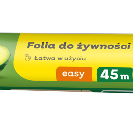 Feuille alimentaire incolore pour aliments Jan Nécessaire EASY 45 m x 29 cm
