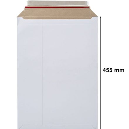 Enveloppe en carton A3 pour expédition 320x455mm protection rigide blanche