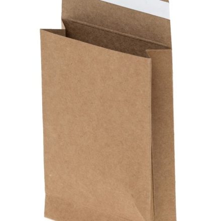 Enveloppe en carton C7 80x120x30 mm marron 220g, 10 pcs