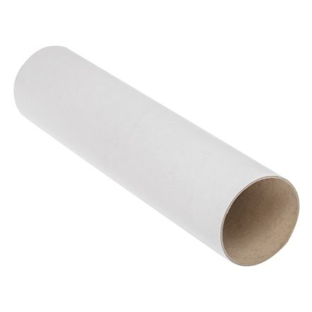Tube en carton B2 blanc pour affiches 80 mm Nombre total d'unités 2 mm L 550 mm