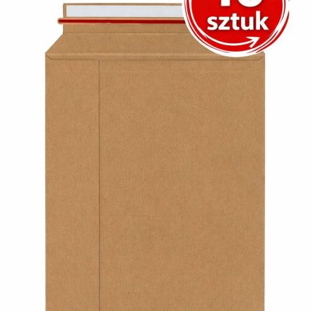 Enveloppe en carton 250x353mm B4 enveloppe dure en bronze pour l'expédition 10 Art.