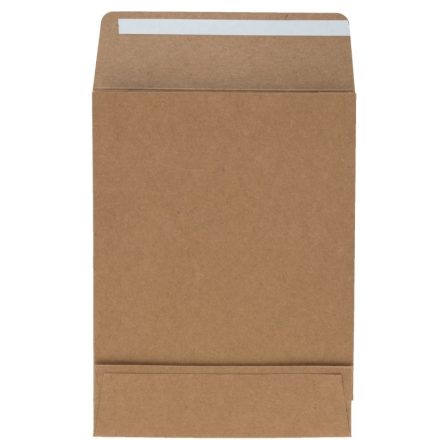 Enveloppe en carton étendue 170x230x50 mm marron 220g 10 pcs pour