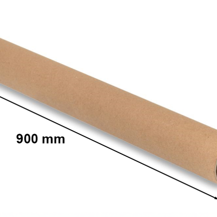 Tube en carton A0 70 mm Nombre total d'unités 2 mm Ng. 900 mm sans bouchons