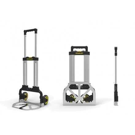 Chariot de rangement en aluminium pliant à deux roues 125 kg FXWT-706