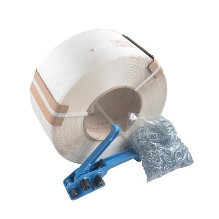 Kit d'emballage et de baguage Profi 19 Standard avec bande PP 19 mm