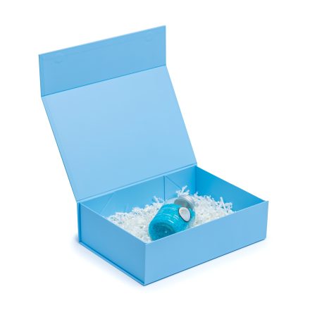 Boîte magnétique bleue 350x250x100mm Boîte cadeau décorative