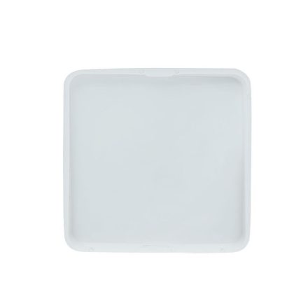 Bouchon en plastique Denko LDPE à tube carré 120x120 mm blanc