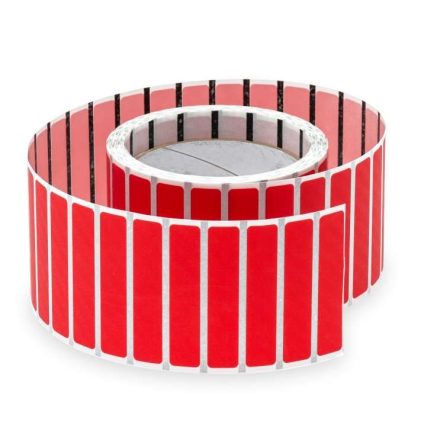 Bouchon adhésif rouge protection 64x13 mm 1000 pcs
