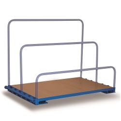 Support en acier pour plaques, portes et fenêtres sans bâtons ZU-1287 1200 kg