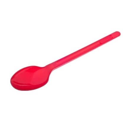 Cuillères jetables en plastique rouge 16,5 cm 3,20 g 20 pcs