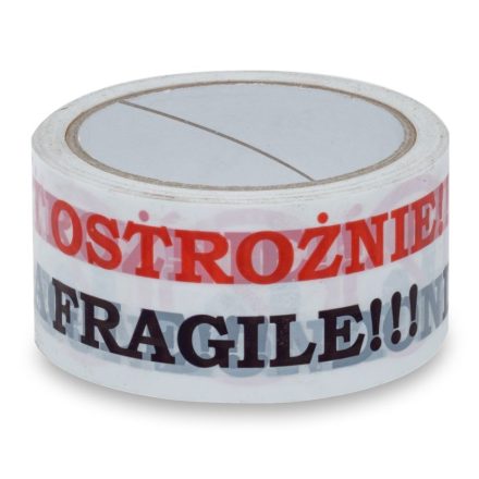 Avertissement ruban d'emballage Attention NIE DECLARE PL/ENG 48mm/66m