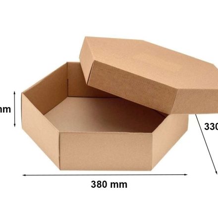 Boîte en carton 330x380x90mm Casquette