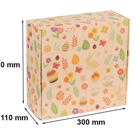 Carton WIOSNA Boîte de Pâques 300x300x110 mm