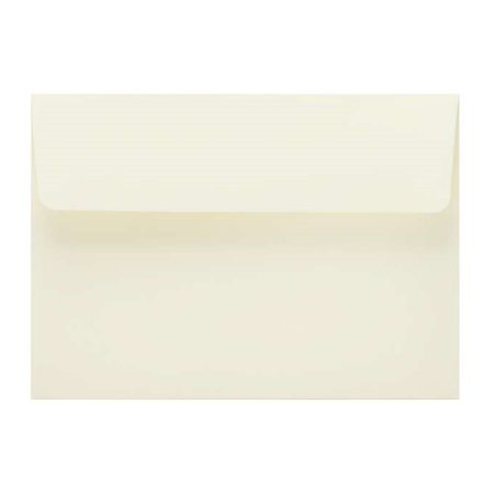 Enveloppes décoratives en papier B6 125x176 mm HK ivoire 120g 50 pcs