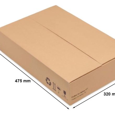 Correction de la boîte ordinateur portable 15 commande postale en carton 475x320x100 mm