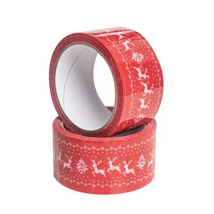 Ruban d'emballage Red Deer 48mm/50m pour les cadeaux