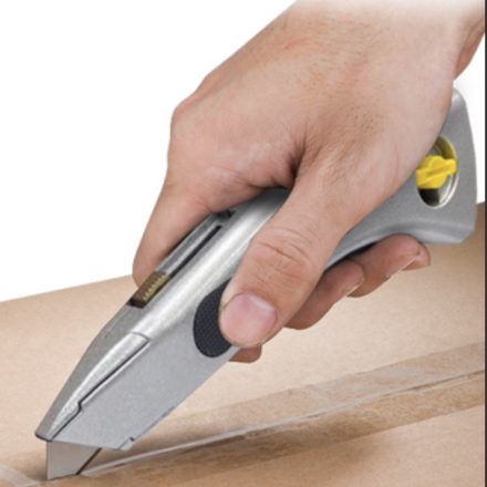 Couteau sans danger SWIFT-9 SW-9 Excell, aluminium avec poignée en caoutchouc