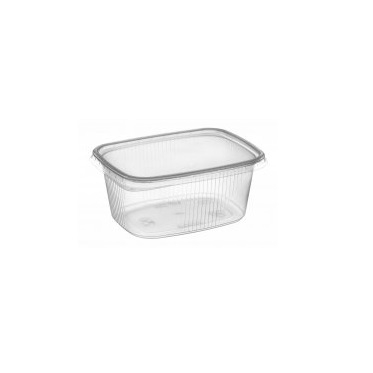 Couverture PP Transparent 113x85 mm pour contenants de denrées alimentaires 50 pcs