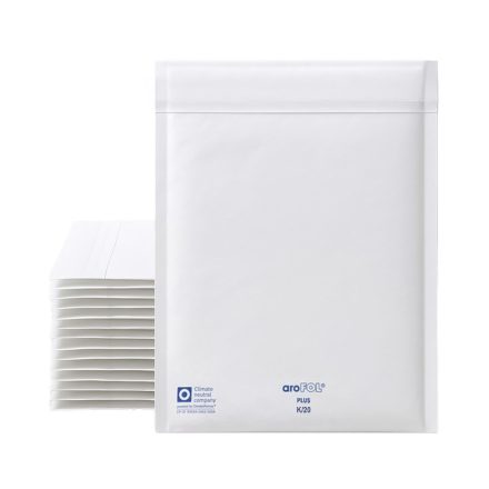 Enveloppes à bulles AroFOL plus K20 blanc 350 x 470 mm carton 50 pc