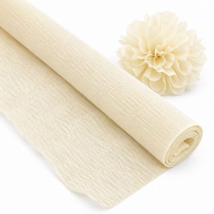 Crêpe italienne 180g Naturel 50cm/250cm Bible décorative - Fat