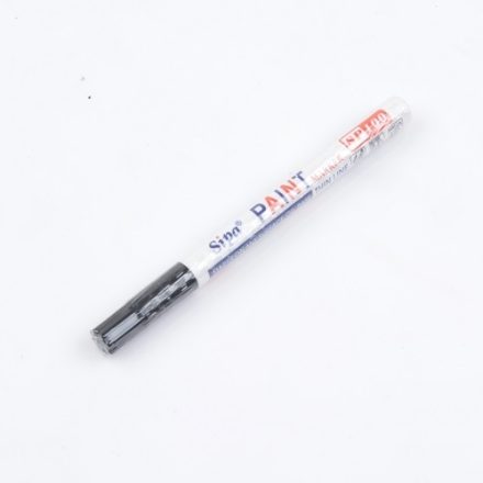 Stylo à peinture SP100 marqueur d'huile mince 1 mm noir pour le marquage