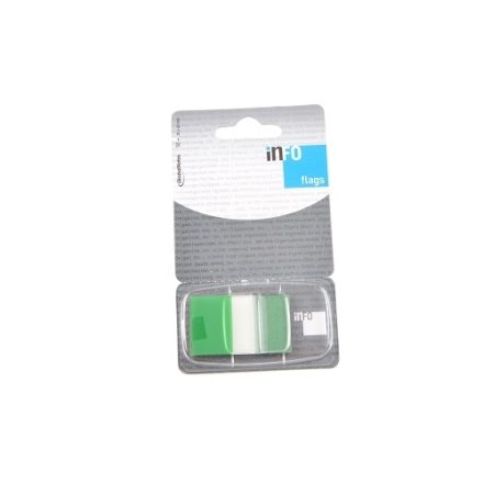 Les signets d'indexation verte 25x43mm 50 pcs dans la mangeoire