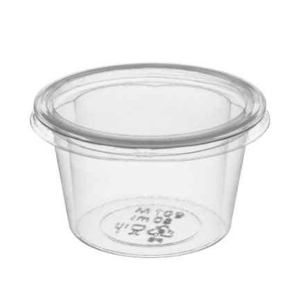 Sauce PS transparent jetable ouvert 100 ml Fi 65/50 84 pc