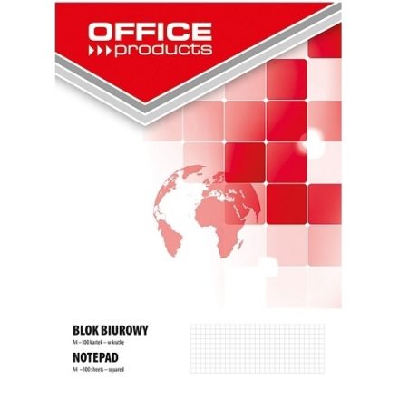 Produits de bureau Bloc de bureau A4 100 carnet de notes en grille