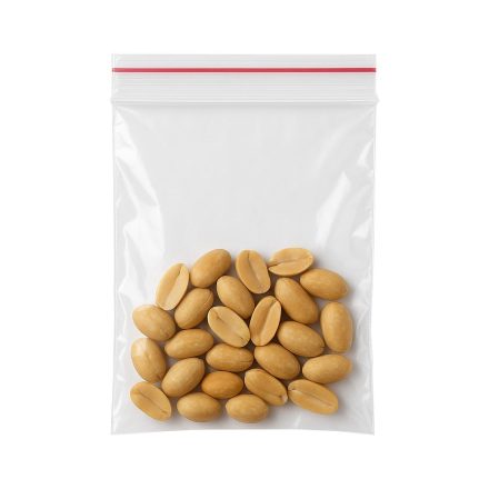 Sachets à fermeture zip 60x80 mm 0,040 mm petits sacs zippés 100 pcs