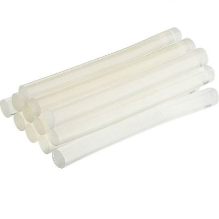 Inserts adhésifs à chaud, lames de pistolet 11 x 300 mm blanc 1 kg