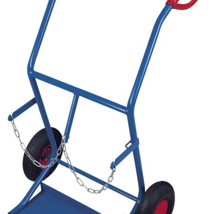 Chariot de transport en acier 2 cylindres en acier 20 l 100 kg FK-1101