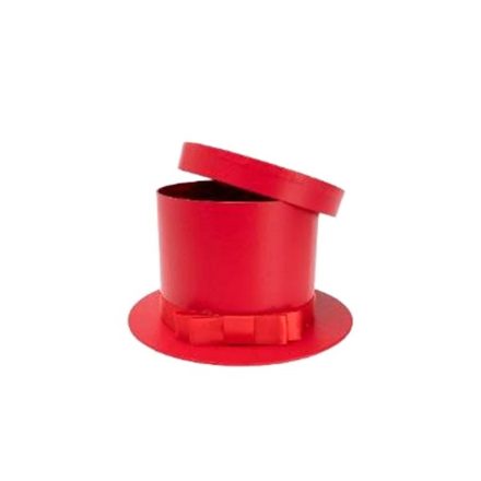 Flowerbox FlowerBox Chapeau rouge en carton (22)15 x 13 cm