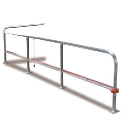 Ligne supplémentaire de boxe pour les paniers d'achat ZSW-840.500 4000 x 840 x 800 mm