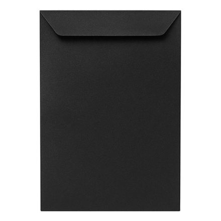 C4 enveloppes décoratives HK Perle noire 120g 50 pièces - enveloppes de luxe