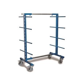 Chariot de transport double face avec 8 portant des armes SW-160.007