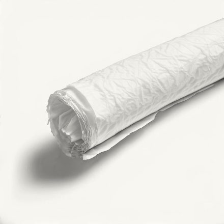 Papier Kraft broyé à la main rouleau blanc décoratif 70 cm/5 m, 60 g/m2