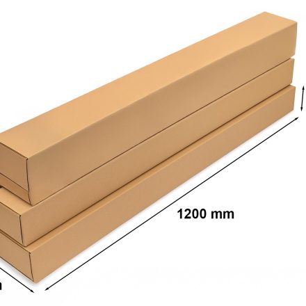 Paquet 100 Boîtes à découper 1200x80x80 mm 2A0 pour les affiches