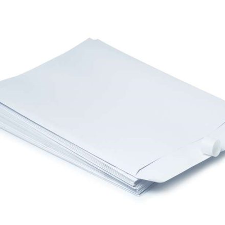 Boîtes E4 280 x 400 mm blanc HK 110 g/m2 pour les documents A4 250 pc