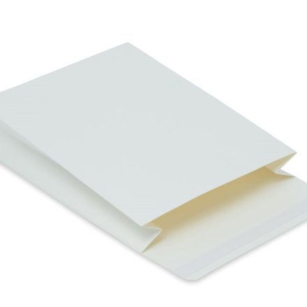 Enveloppe autocollante en carton 170x230x50mm Blanc 220g 10pc